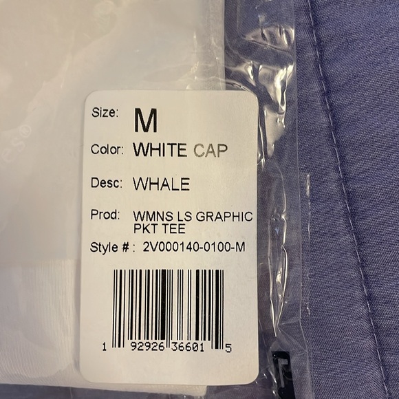 New women’s vineyard vines long sleeve tee size M - Picture 2 of 3